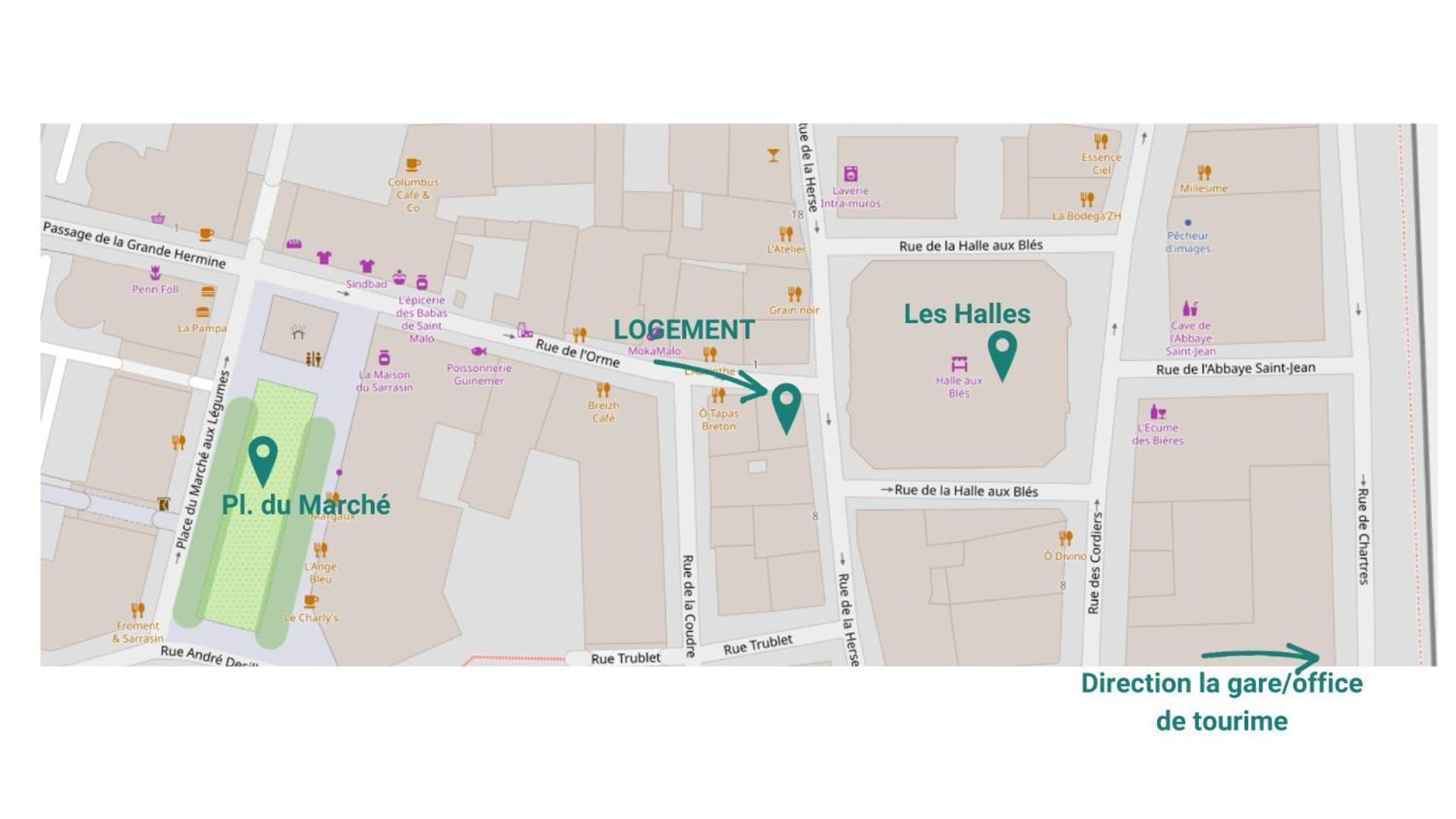 Collins Studio Saint Malo Intra Muros 2 Pers Wifi 外观 照片